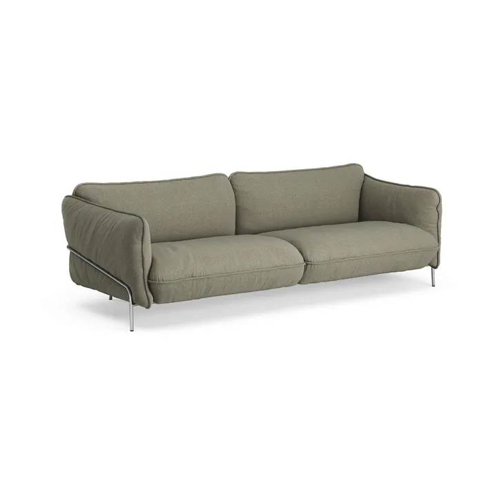 Continental soffa - Sealife Green/black-kromat stål - Swedese