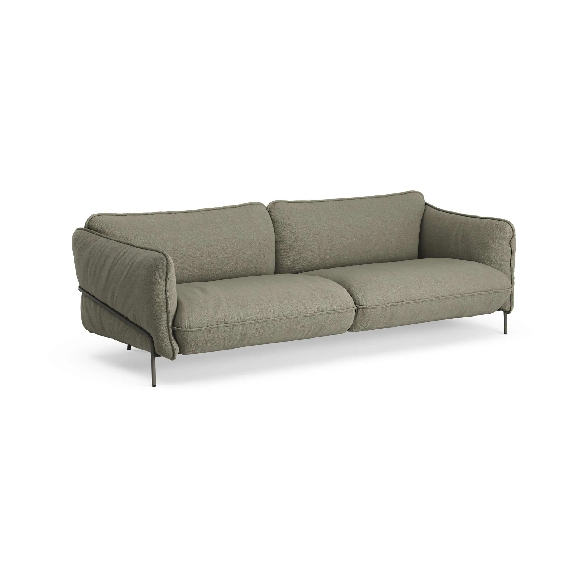 Continental soffa, Sealife Green/Black-orkangrå Swedese