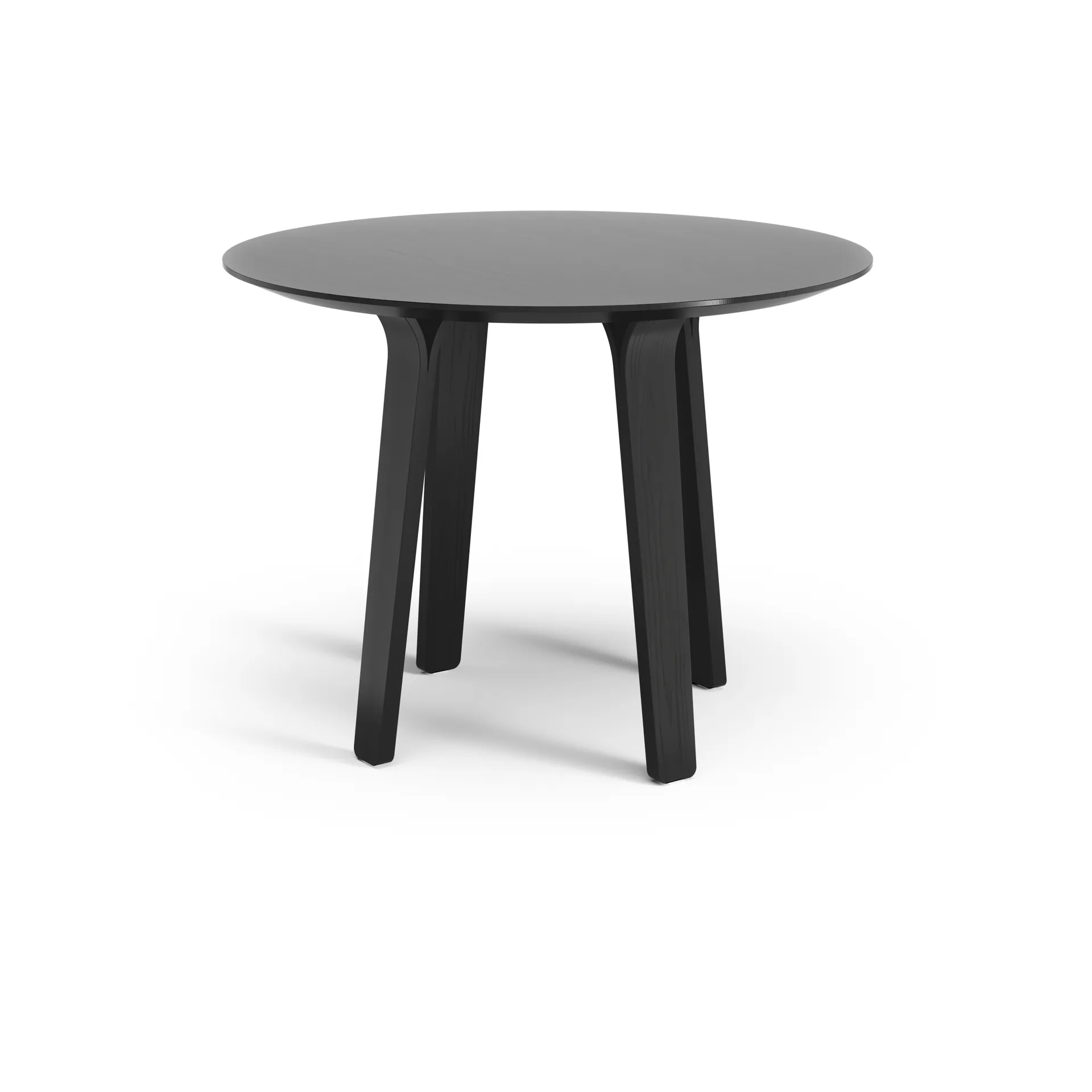 Divido matbord, ask svart lasyr, ø95cm Swedese