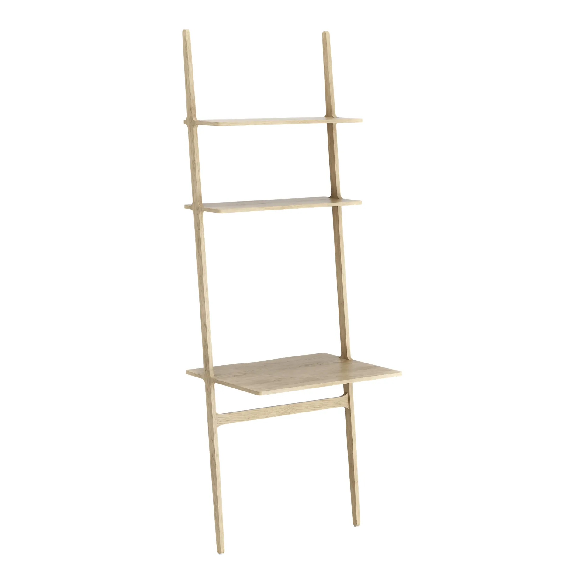 Libri skrivbord, Ek lackad Swedese