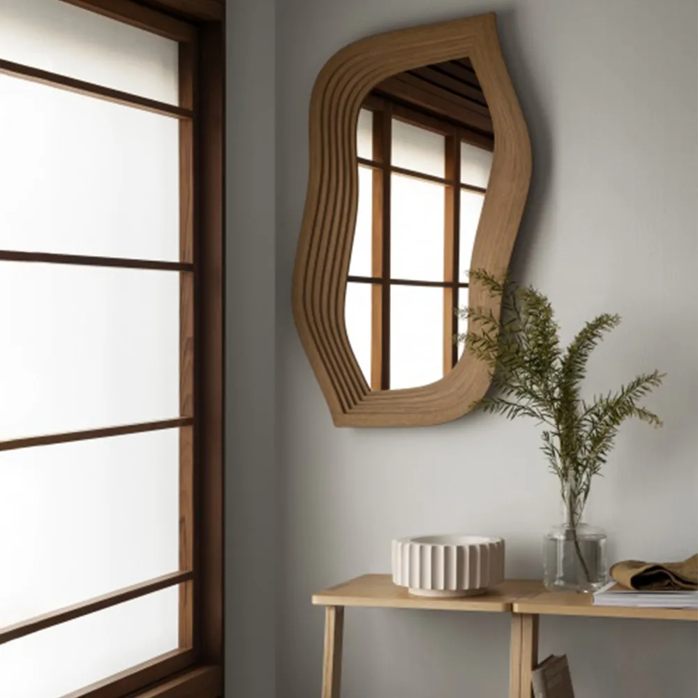 Mirror spegel, ekfanér Swedese