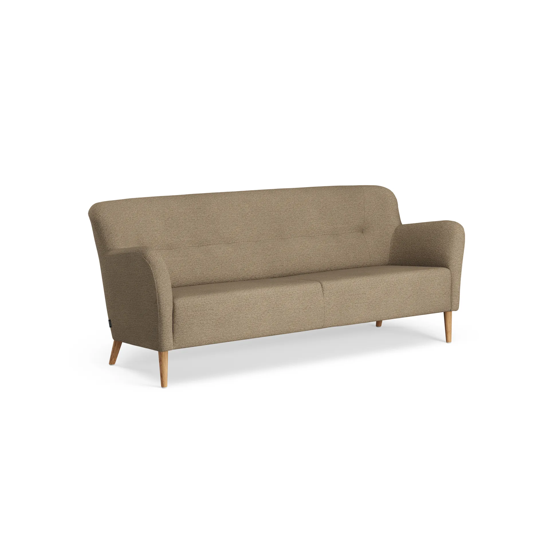 Nova soffa 3-sits 200 cm, Barnum 04 Juta-ek oljad Swedese