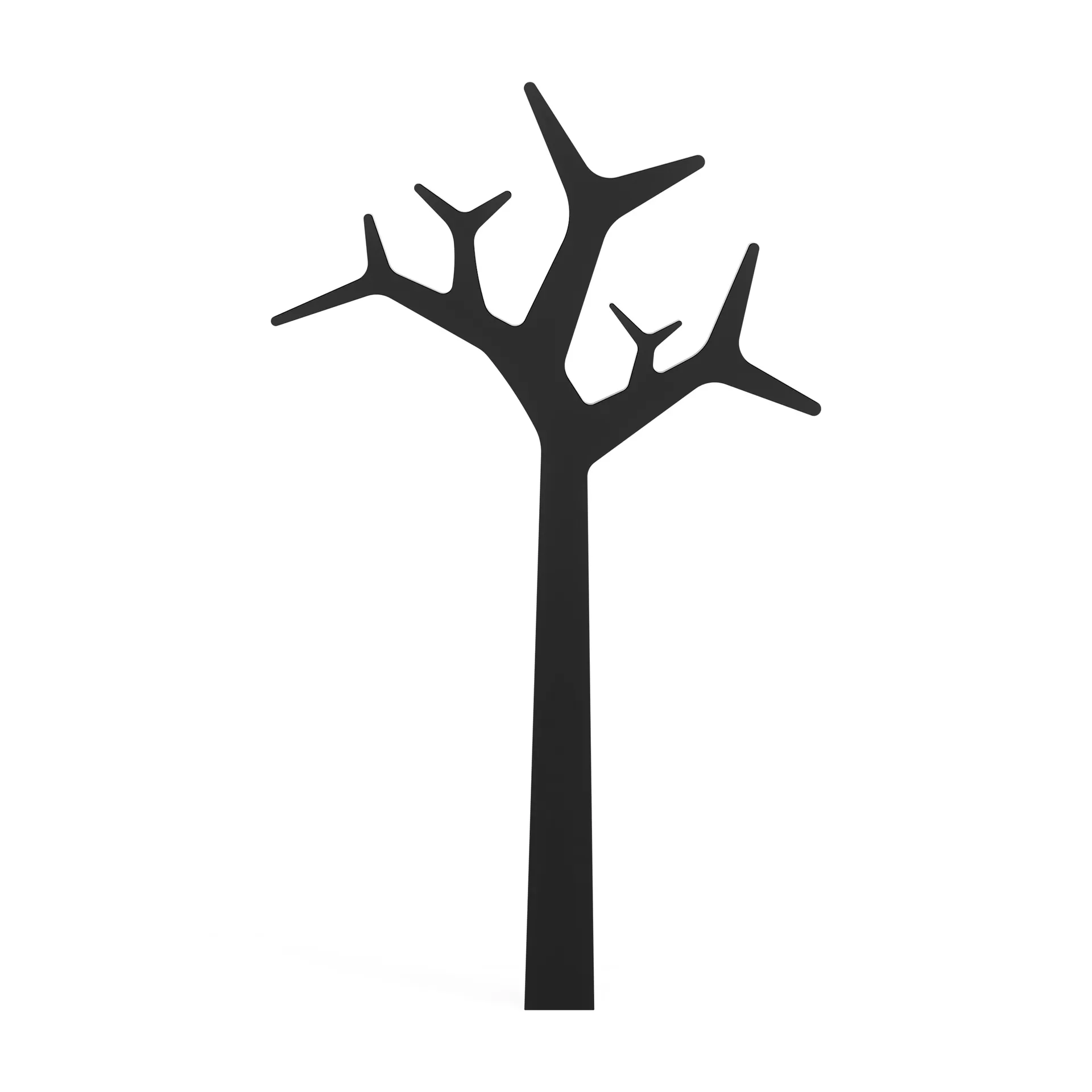 Tree rockhängare vägg 134 cm, Svart Swedese