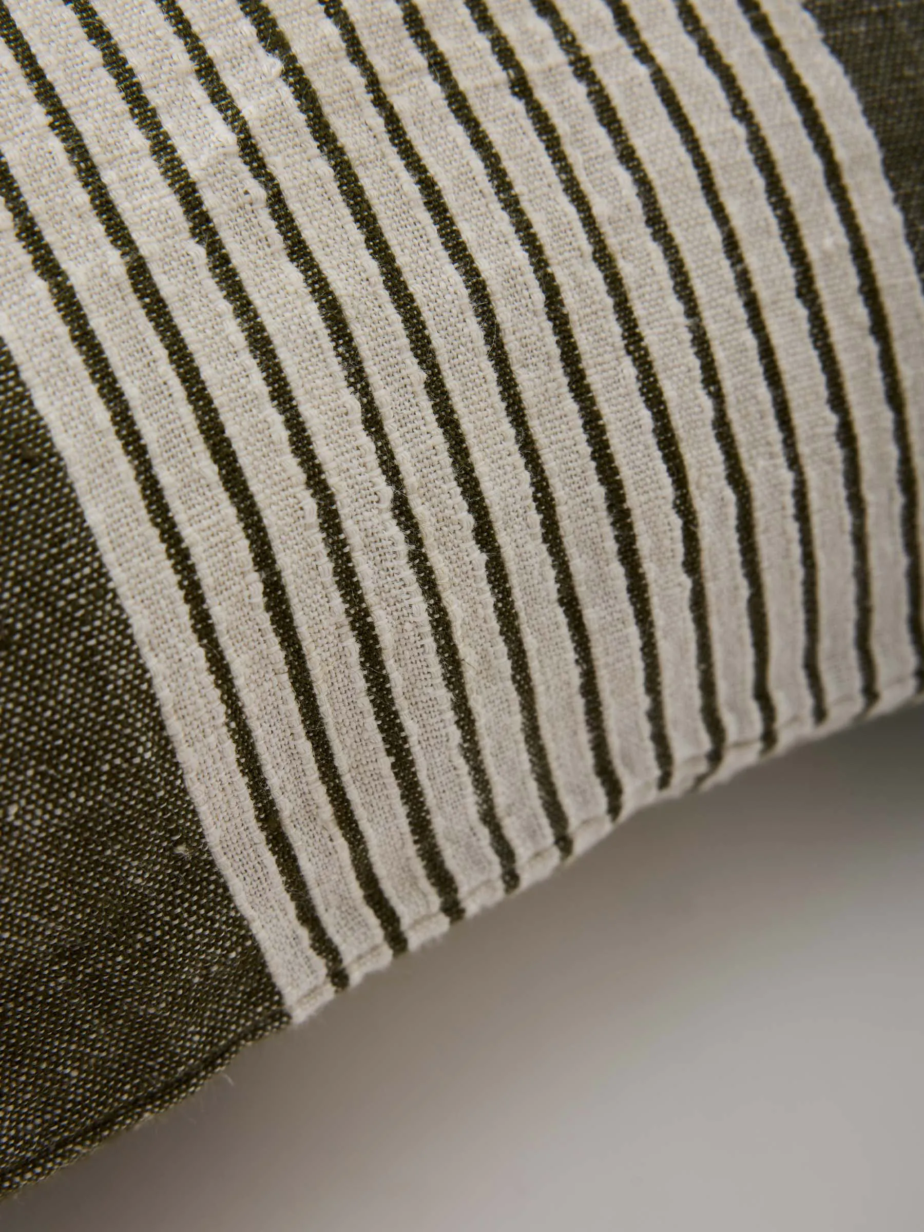 Colette kuddfodral, Green stripe, 50x50 cm Tell Me More