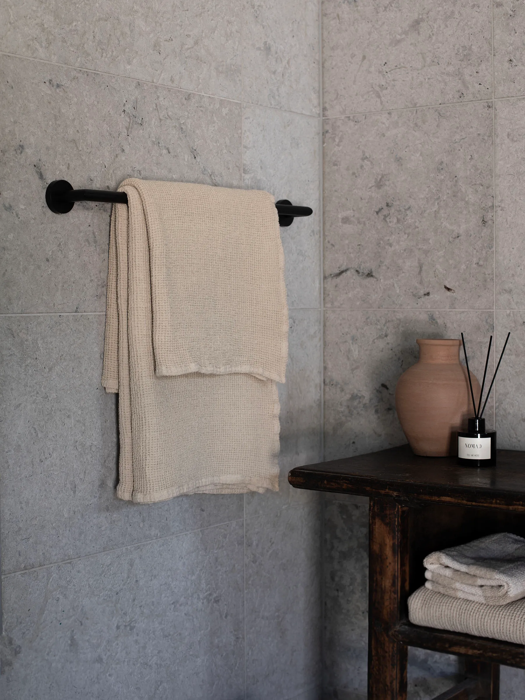 Nella badlakan 100x150 cm, Beige Tell Me More