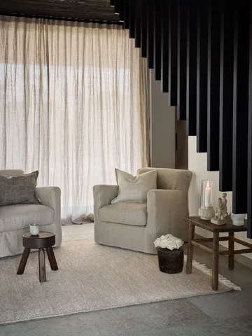 Nelson ullmatta - Beige-Offwhite, 170x240 cm - Tell Me More