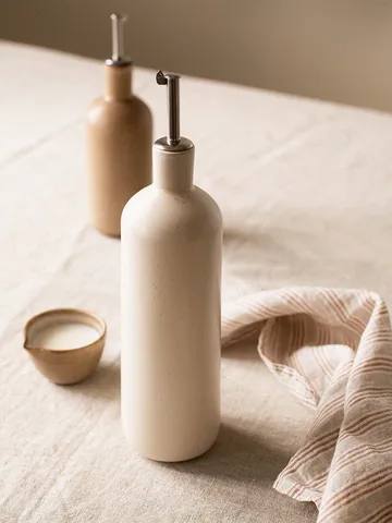 Palermo flaska för olja- & vinäger - Offwhite, medium 70 cl - Tell Me More