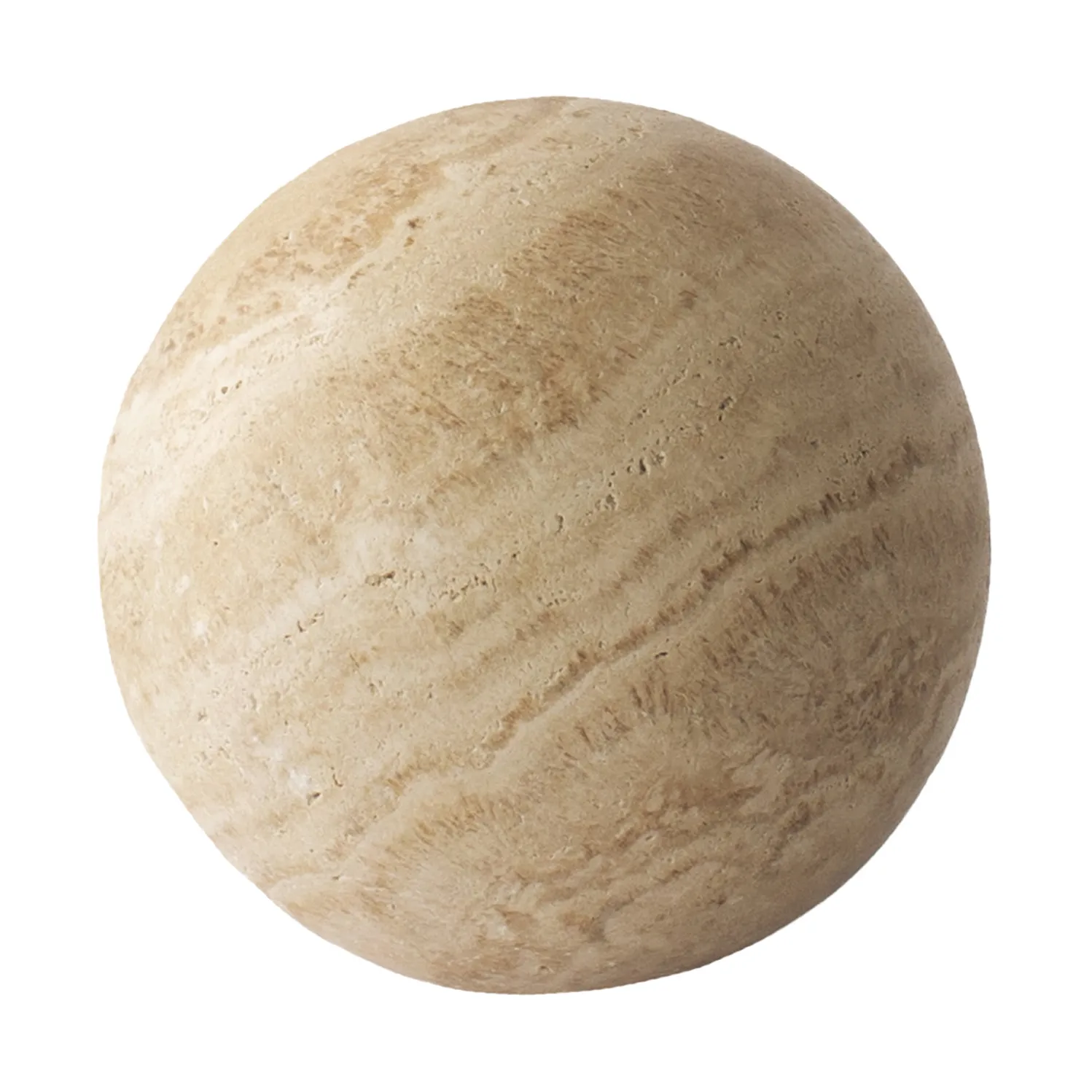 Travertine dekorationsklot, Ø10 cm Tell Me More