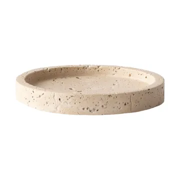 Travertine fat - Ø15 cm - Tell Me More