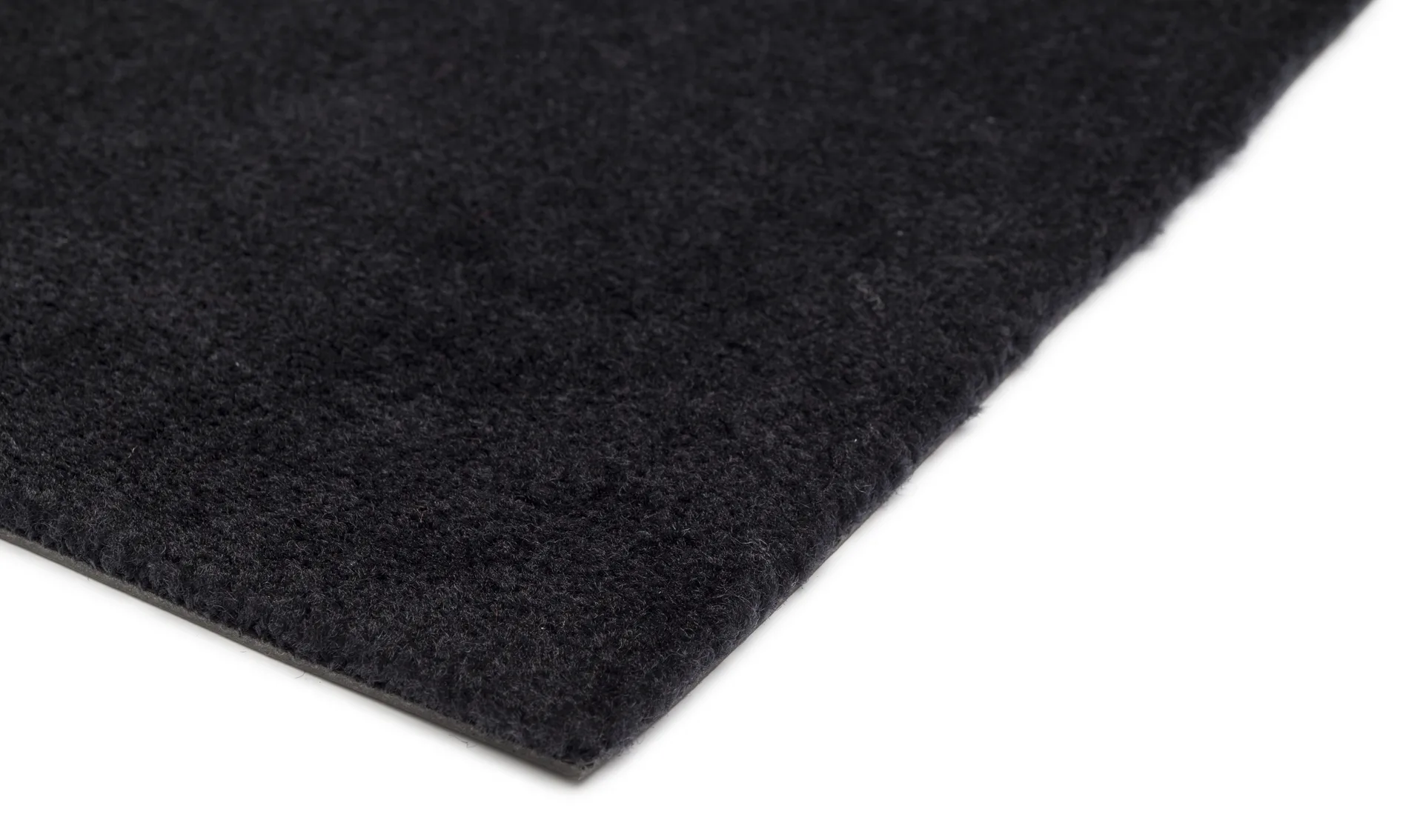 Unicolor gångmatta, Black, 67x120 cm tica copenhagen