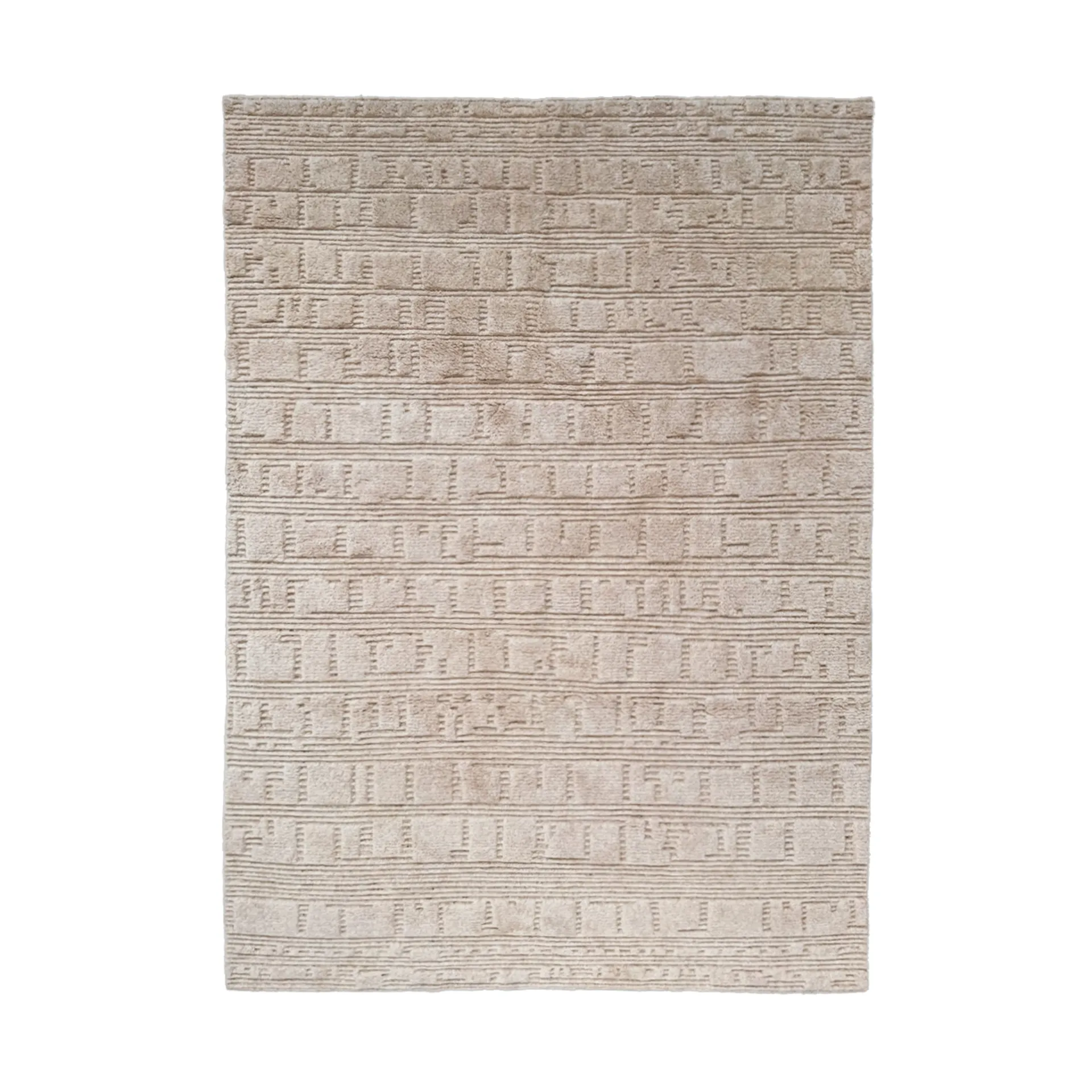 Lydahl ullmatta, Beige, 200x300 cm Tinted
