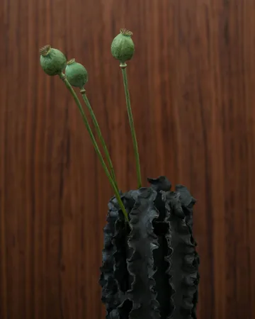 Melera vas - Black, 33x16 cm - Tinted