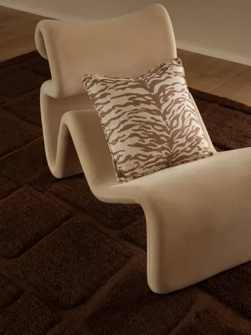 Norell prydnadskudde - Tiger beige-off white, 50x50 cm - Tinted