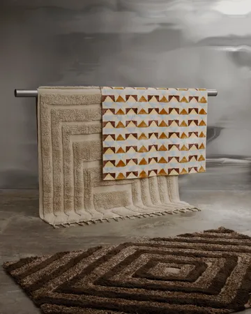Stenborg ullmatta 170x240 cm - Brown - Tinted