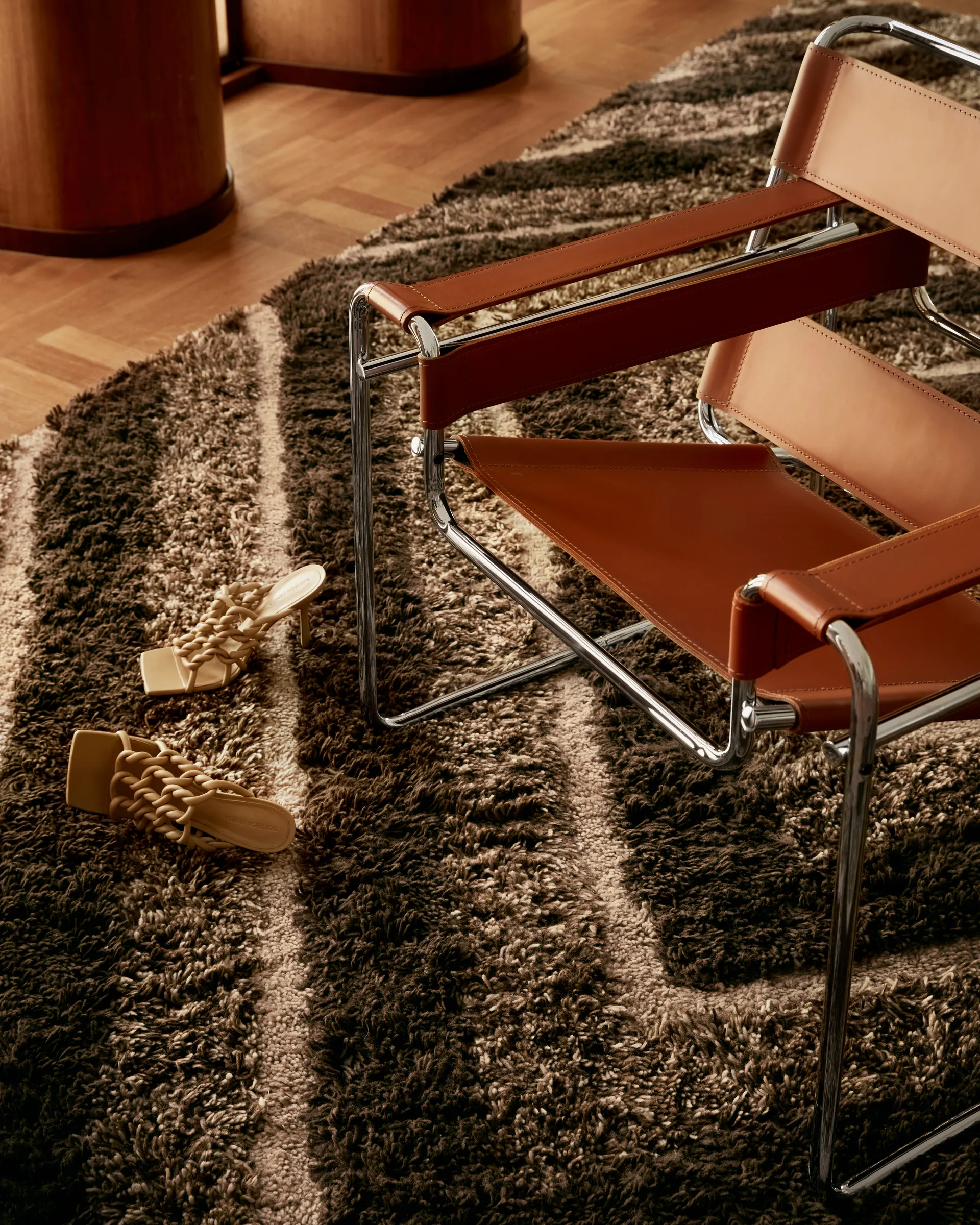 Stenborg ullmatta 200x300 cm, Brown Tinted
