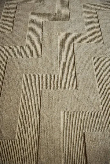 Valmont ullmatta - Beige-melange, 200x300 cm - Tinted