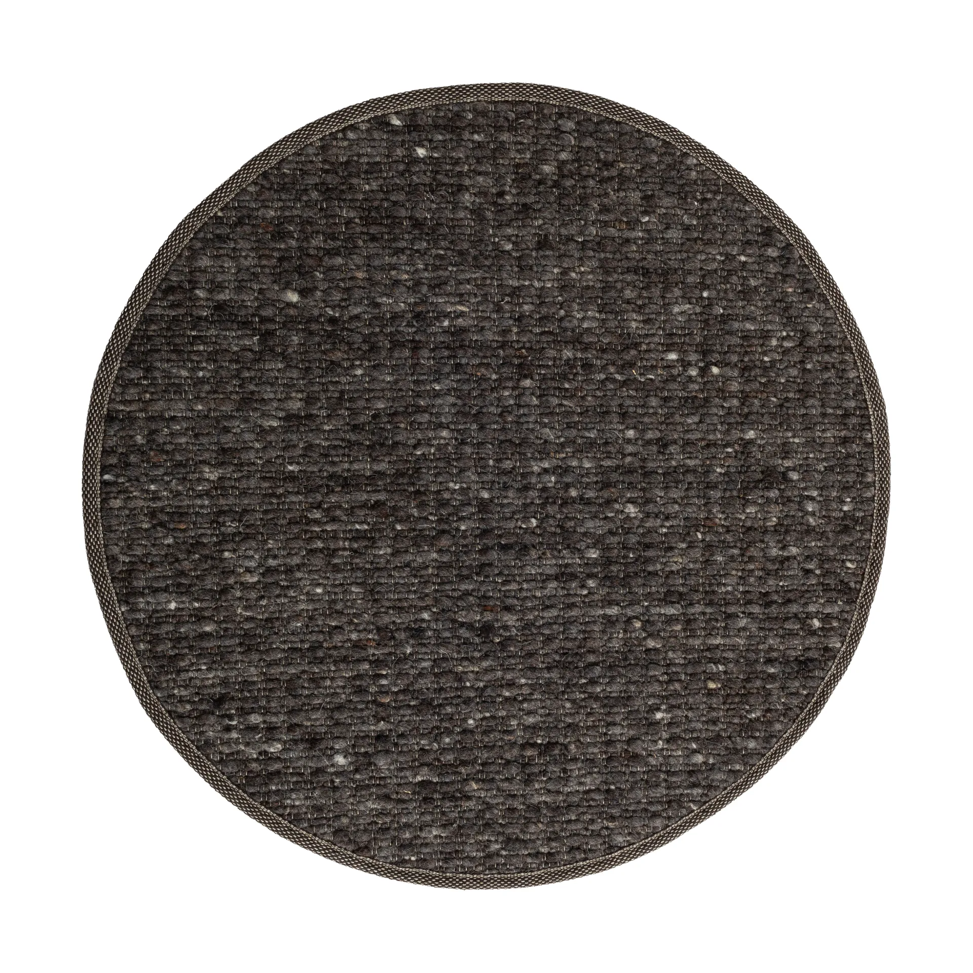 Greenland Swift round matta, Anthracite nr 83, Ø300 cm Tisca