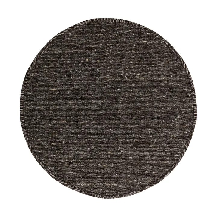 Sierrafil round matta - Anthracite nr. 83, Ø300 cm - Tisca