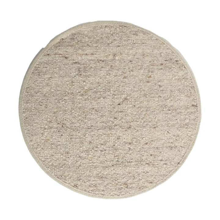 Sierrafil round matta - Ecru nr 32, Ø250 cm - Tisca