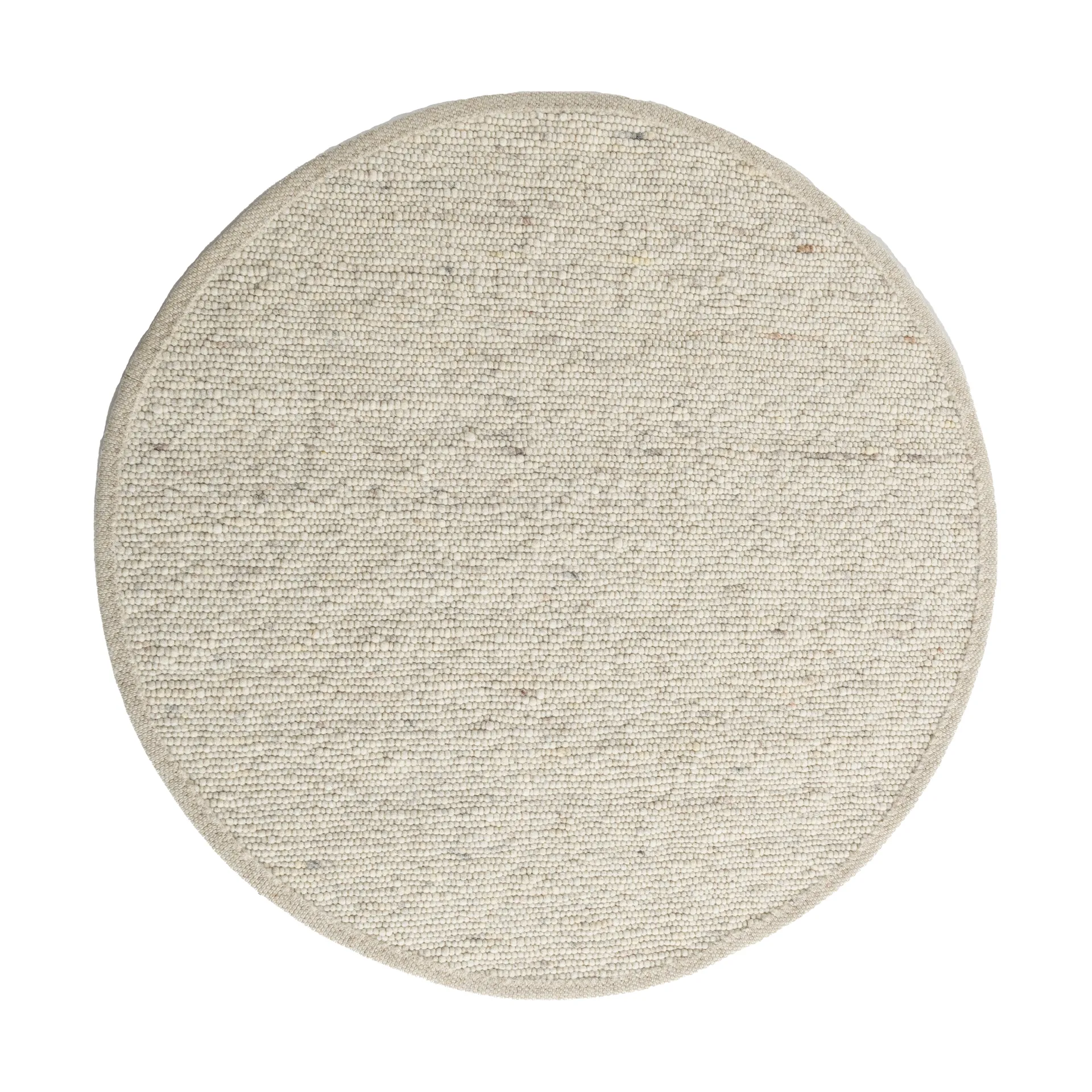 Sierrafil round matta, Natural white nr. 11, Ø200 cm Tisca