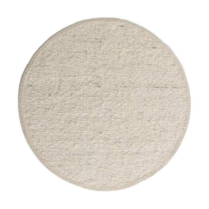 Sierrafil round matta - Natural white nr. 11, Ø200 cm - Tisca