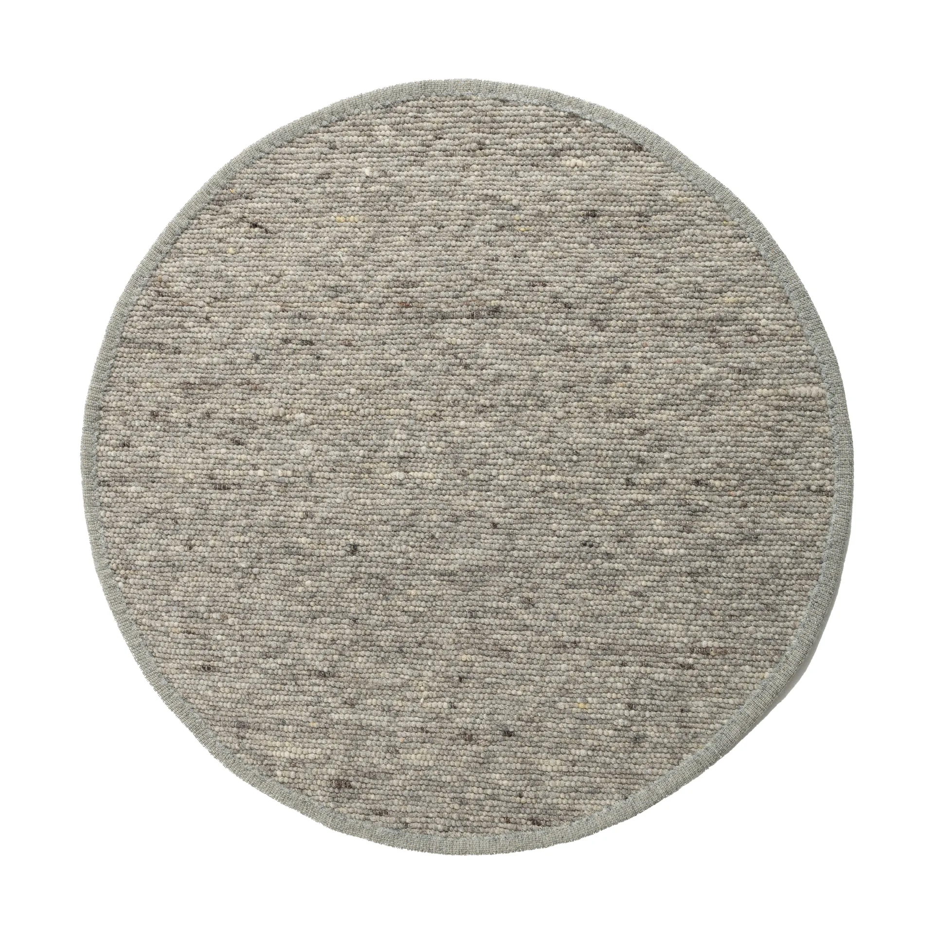 Sierrafil round matta, Silver nr. 28, Ø200 cm Tisca