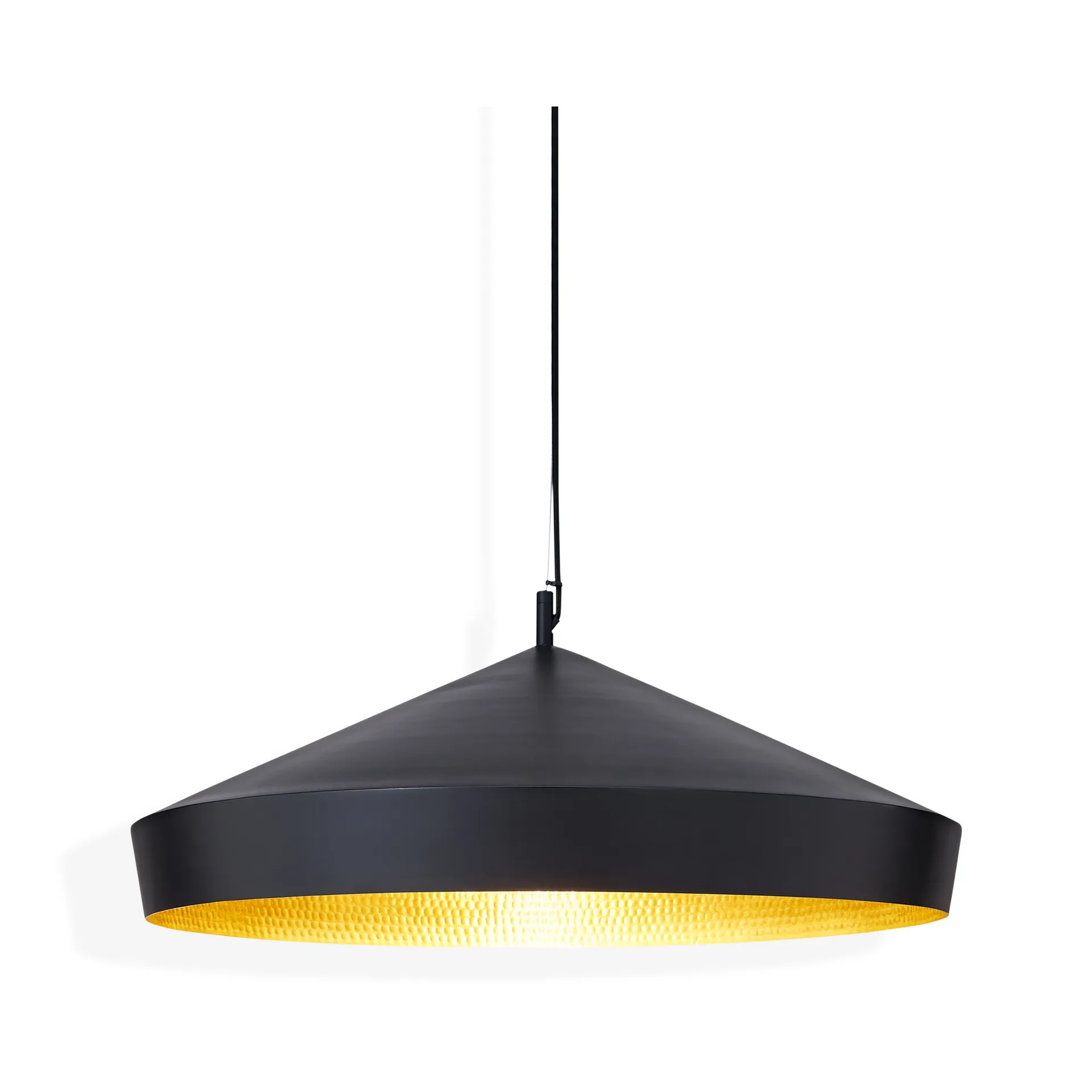 Beat Flat pendel LED Ø56,5 cm, Black Tom Dixon