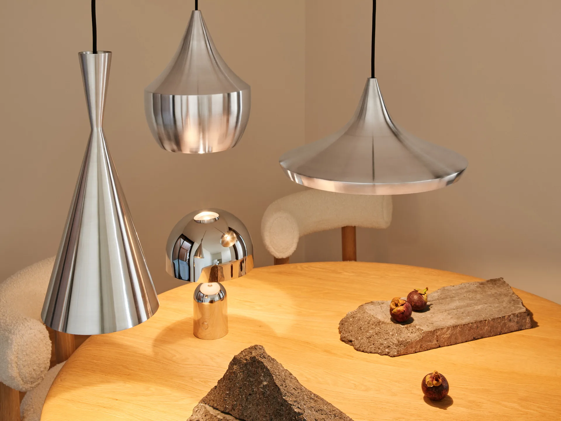 Beat Unbeaten wide lampskärm Ø36 cm, Aluminium Tom Dixon