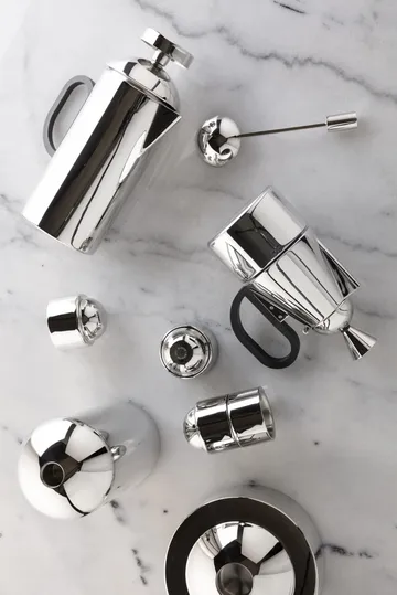 Brew espressokopp 5 cl 4-pack - Stainless steel - Tom Dixon
