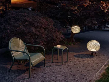 Groove lounge chair - Moss - Tom Dixon