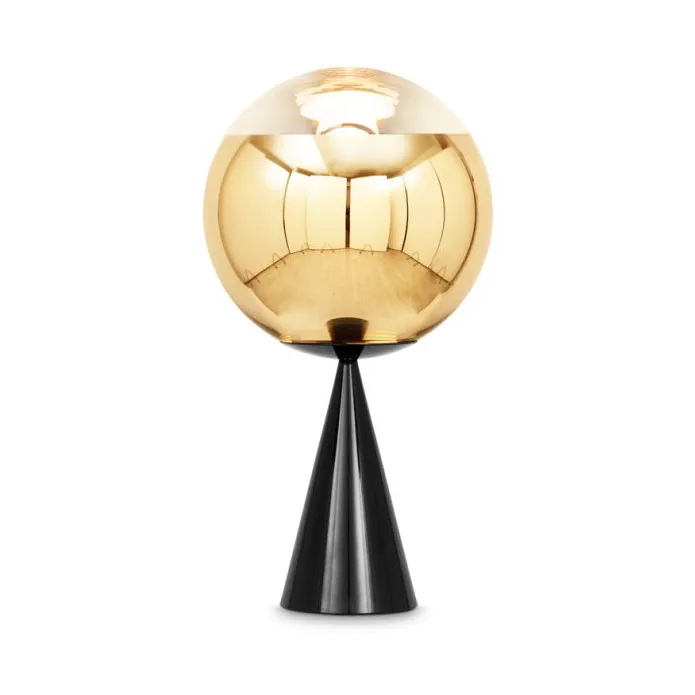 Mirror Ball fat bordslampa LED 46,5 cm, Silver-silver Tom Dixon