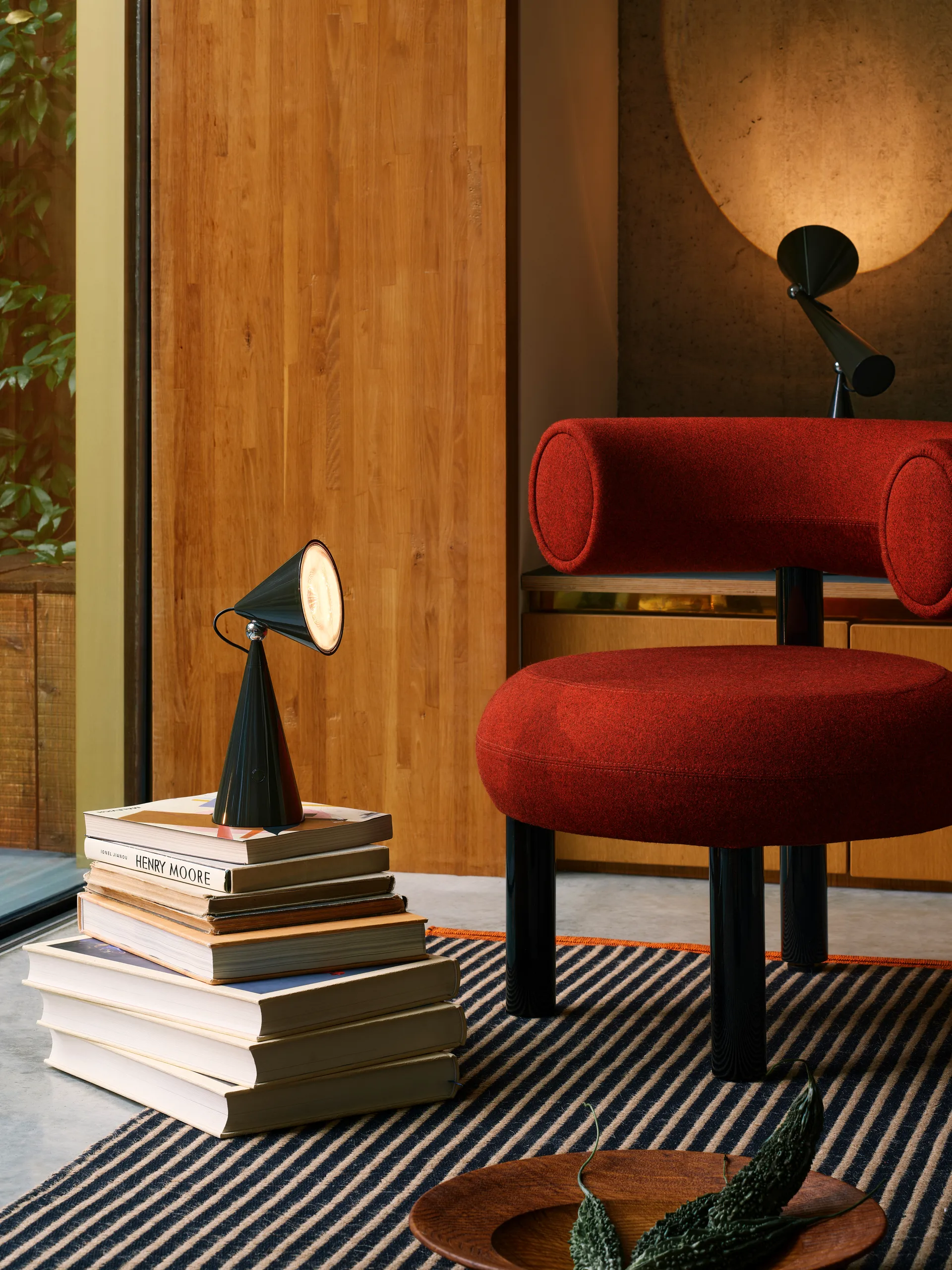 Pose Portabel LED bordslampa, Kelp Tom Dixon