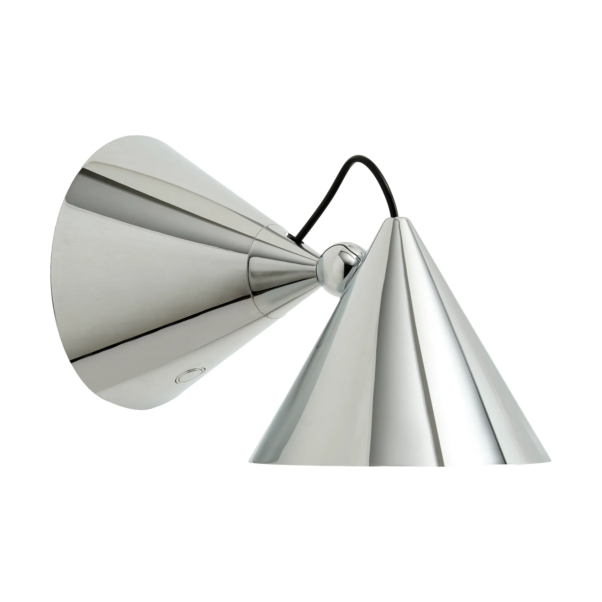 Pose Surface vägglampa, Silver Tom Dixon