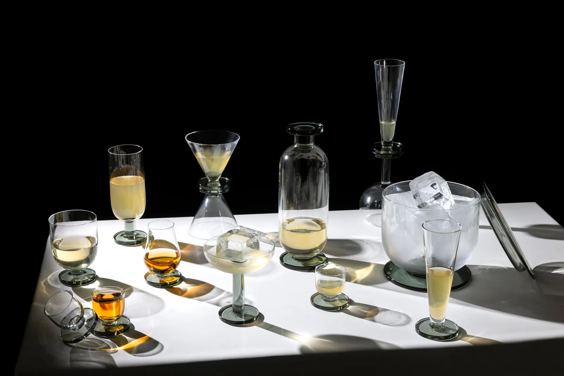 Puck highball glas 2-pack 33,5 cl, Clear Tom Dixon