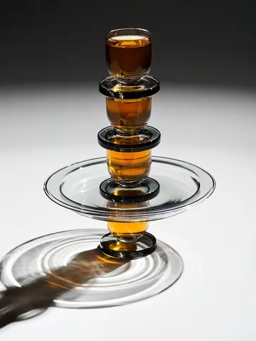 Puck shotglas 5 cl 4-pack - Clear - Tom Dixon