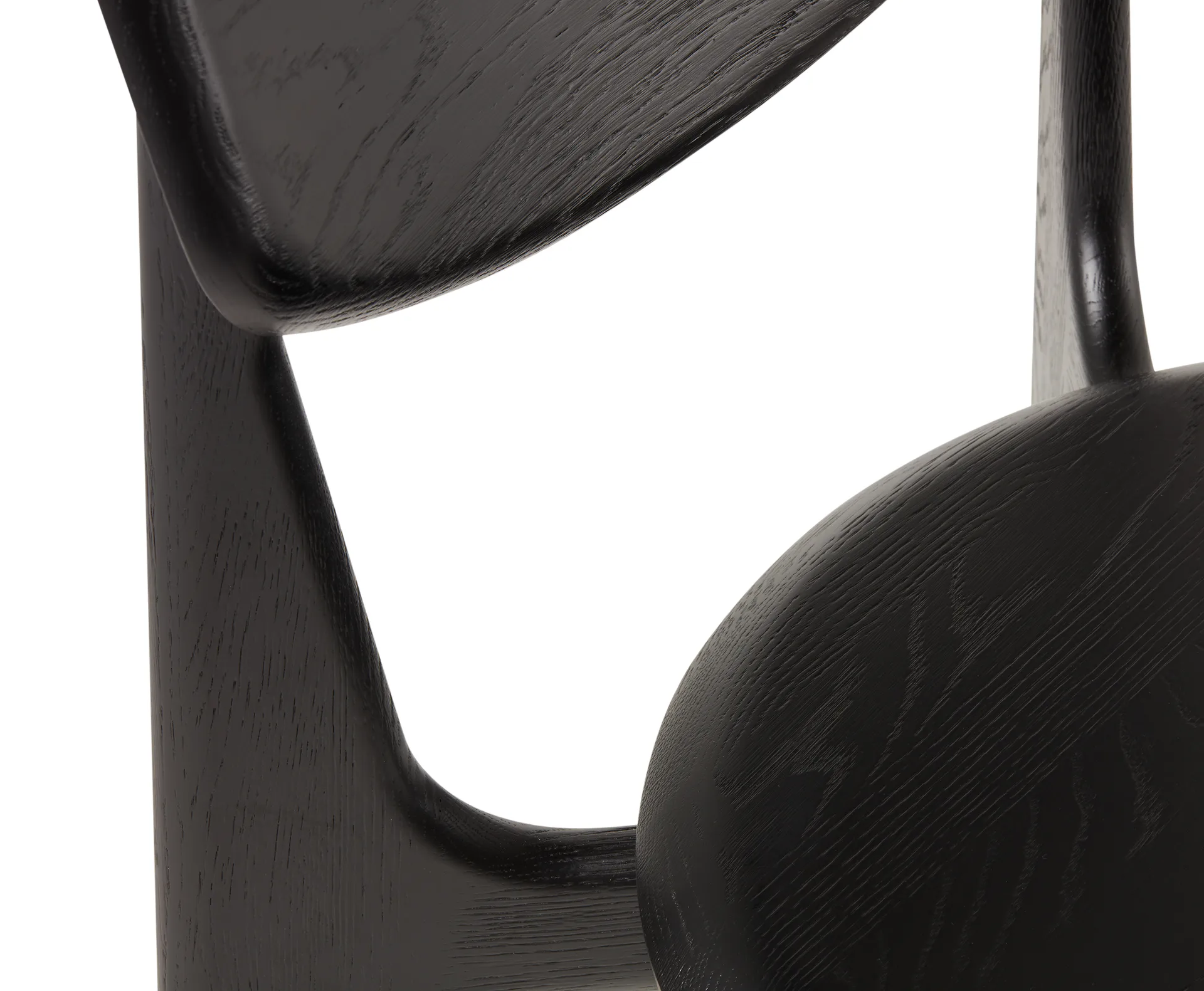 Slab Dining stol, Svart Tom Dixon