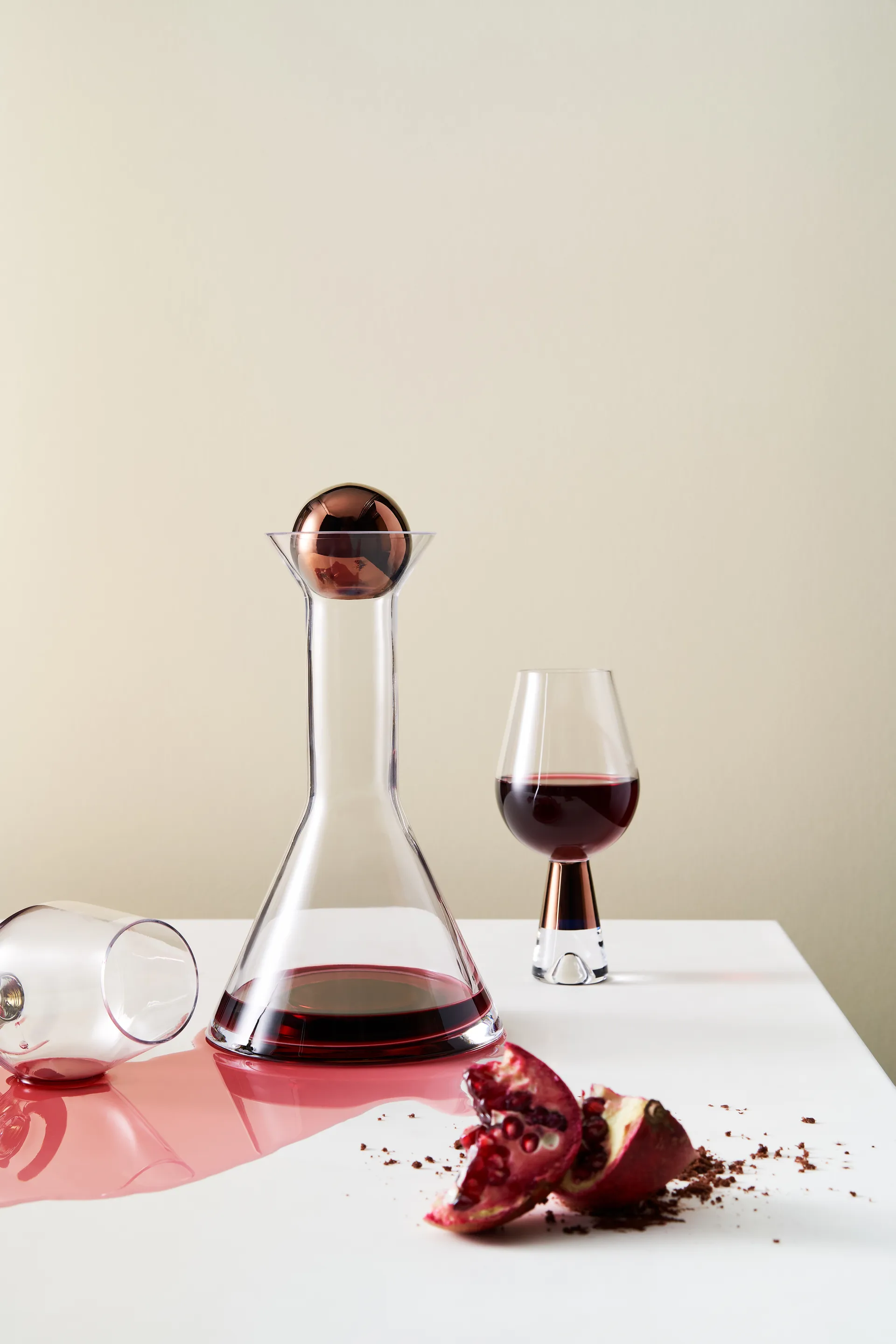 Tank vinkaraff 1 L, Koppar Tom Dixon