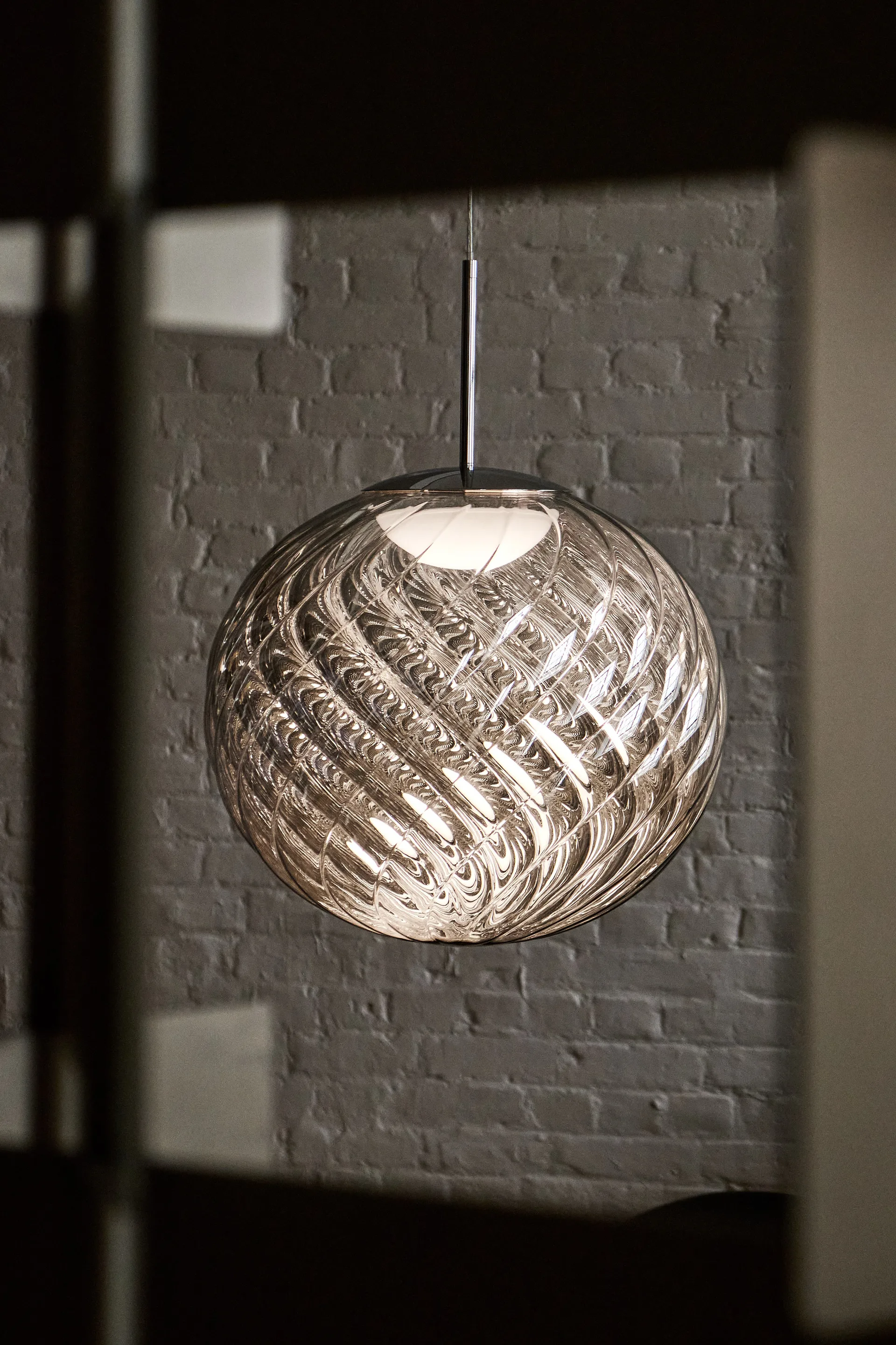 Whirl pendel Ø45 cm, Silver Tom Dixon