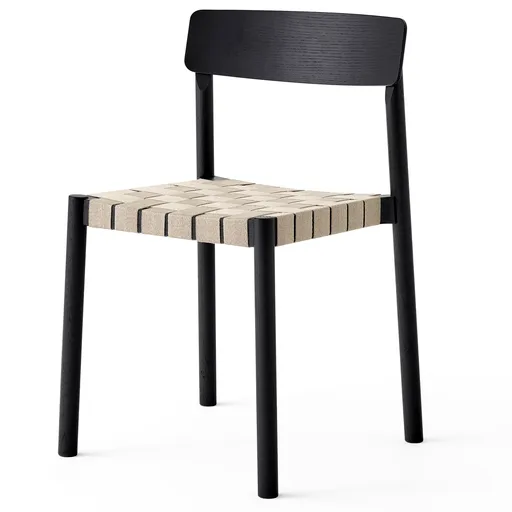 Betty stol TK1, Svart &Tradition