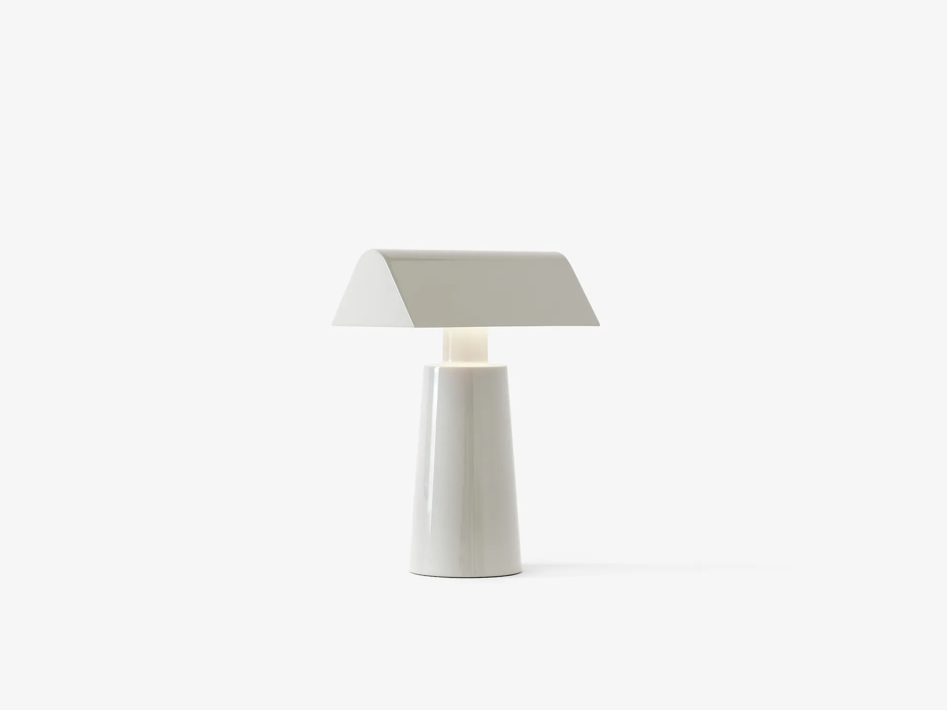 Caret MF1 portabel bordslampa, Silk grey &Tradition