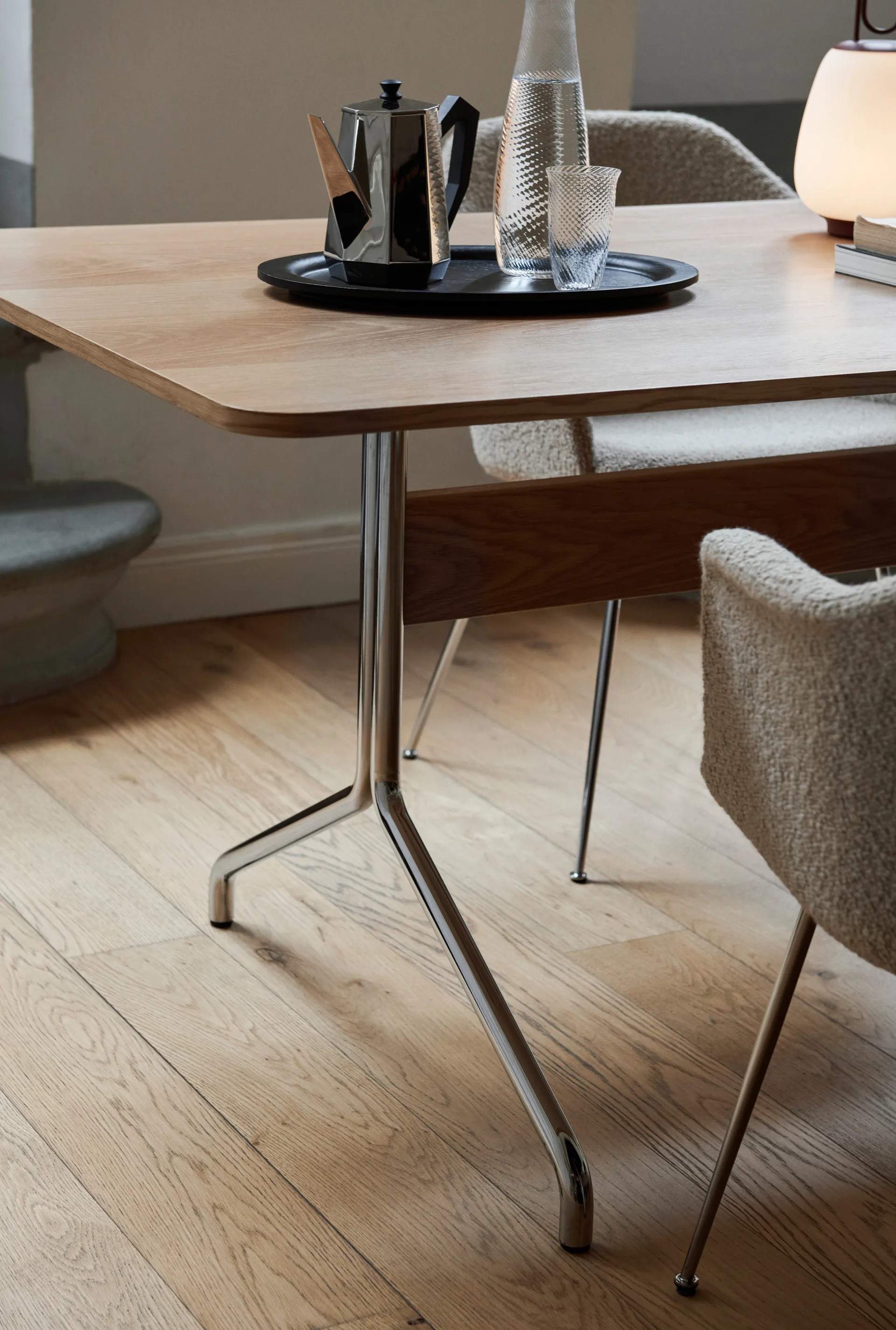 Collect SC64 bricka 28 cm, Black Stained Oak &Tradition