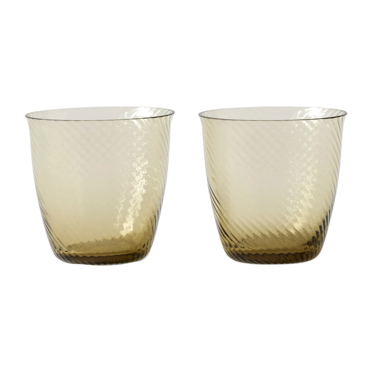 Collect SC78 vattenglas 2-pack, Amber &Tradition