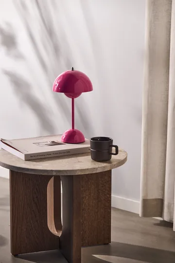 Flowerpot portabel bordslampa VP9 - Tangy pink - &Tradition