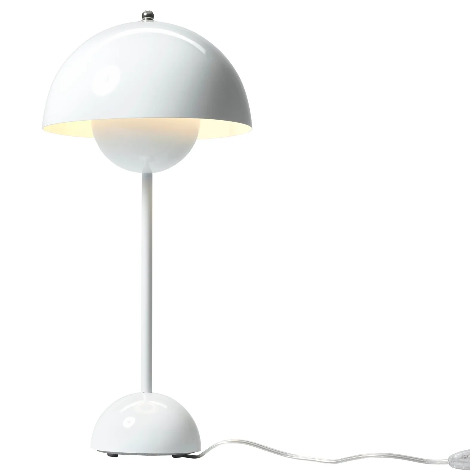 Flowerpot VP3 bordslampa, vit  &Tradition