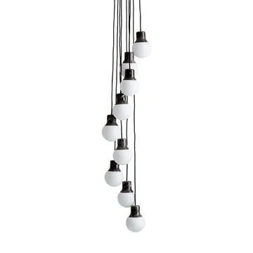 Mass Light NA6 pendel - svart marmor/vit, nero marquina - &Tradition