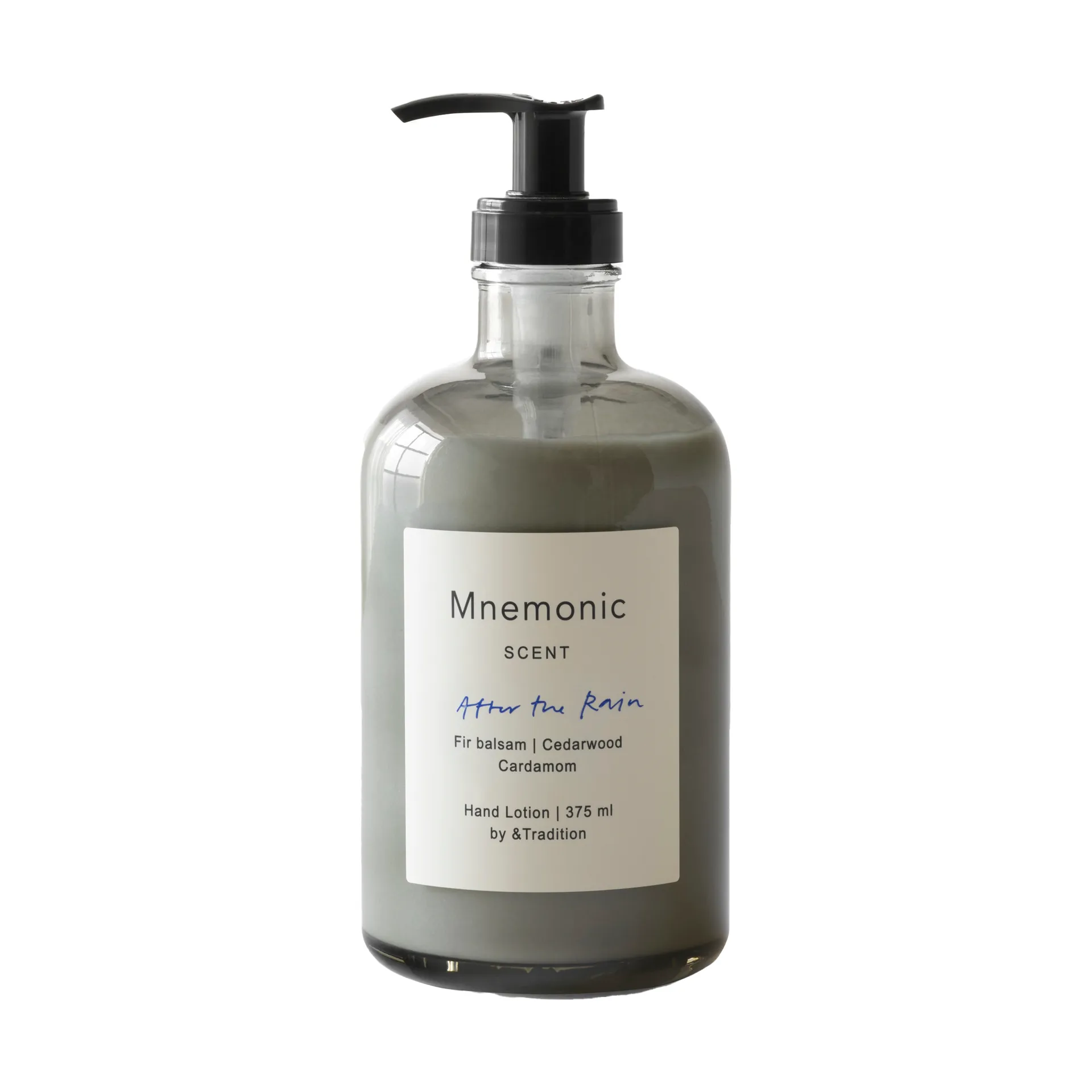 Mnemonic MNC2 handlotion 375 ml, After the rain &Tradition