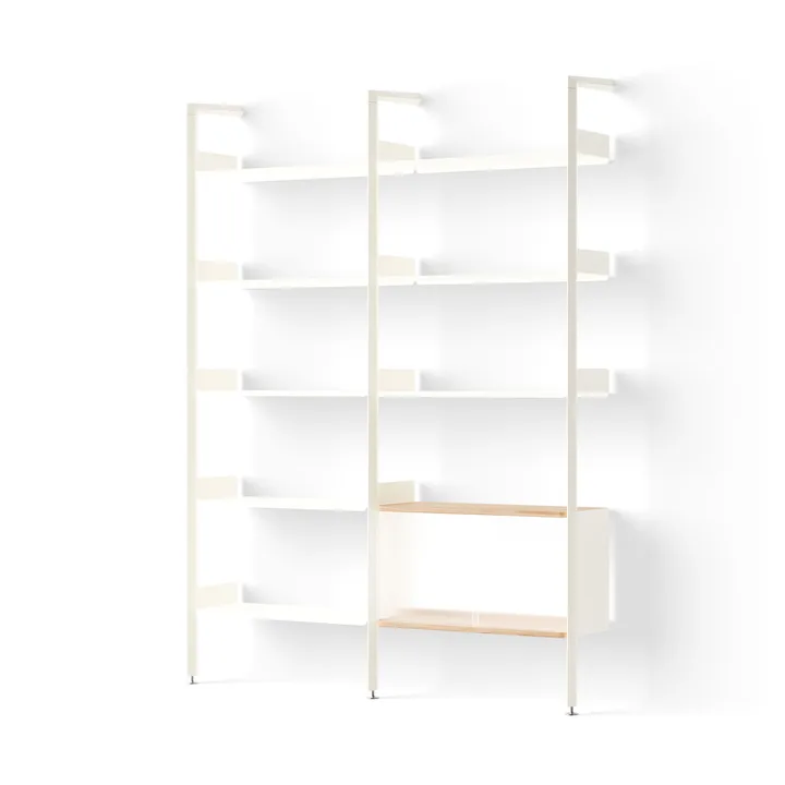 Rombe hylla konfiguration C alabaster - &Tradition