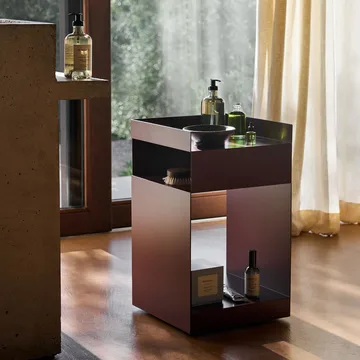 Rotate SC73 serveringsvagn - Dark plum - &Tradition