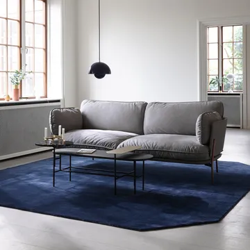 The Moor Rug AP8 matta - midnight blue - &Tradition