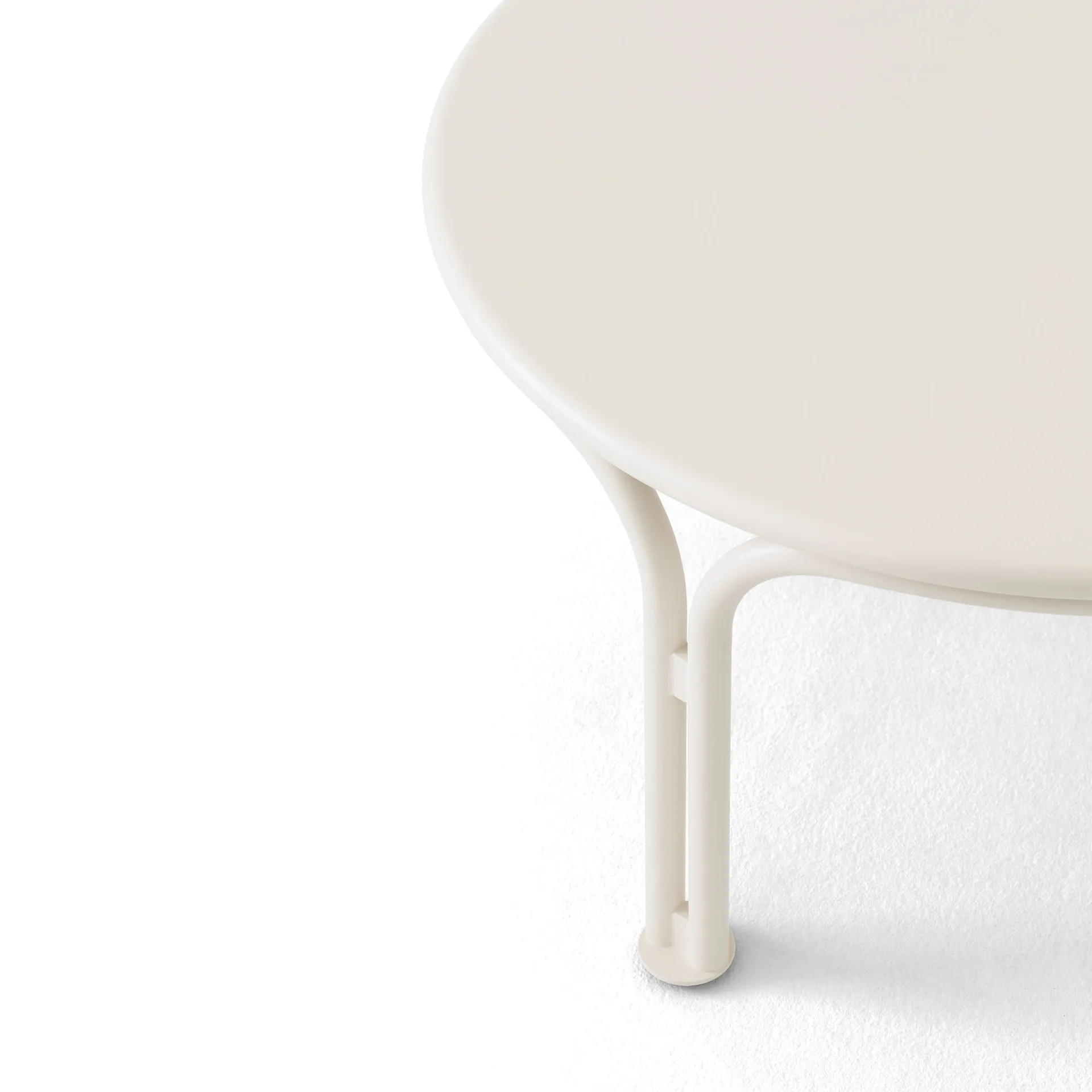 Thorvald SC108 soffbord, Ivory, Ø70 cm &Tradition